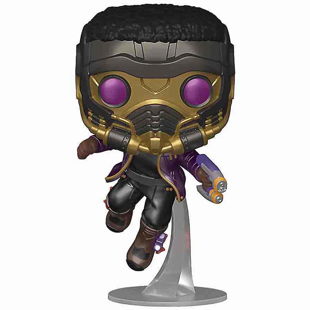 Funko Pop! Marvel: What If..? - T'Challa Star Lord Metallic - Box Lunc –  Box Of Pops