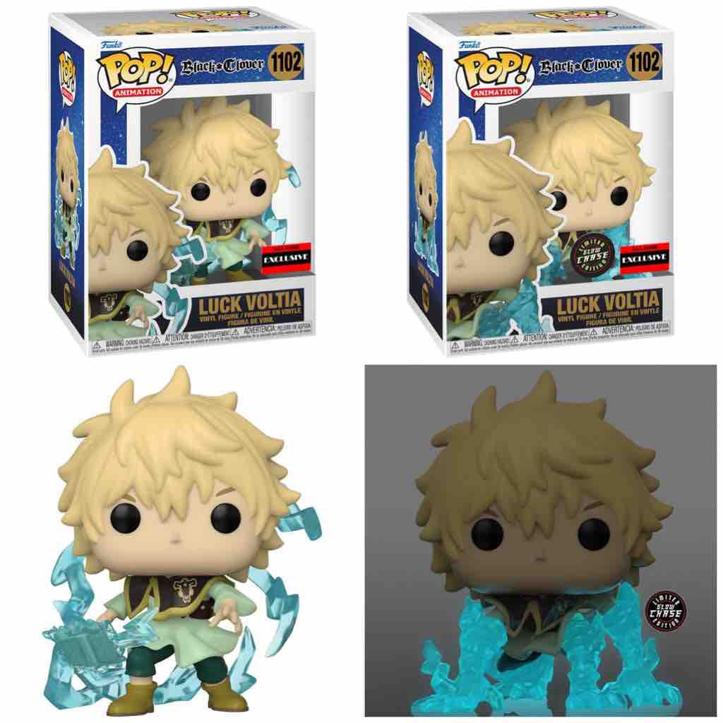 Luck Voltia / Black Clover / Funko Pop Animation 1102 / Exclusive AAA Anime