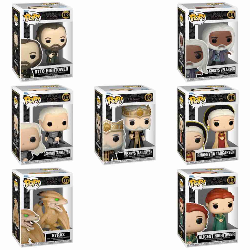 Funko Pop! Television: House of the Dragon (Set of 7) — Sure Thing