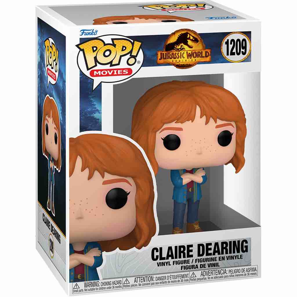 Funko Pop! Movies: Jurassic World Dominion - Claire Dearing