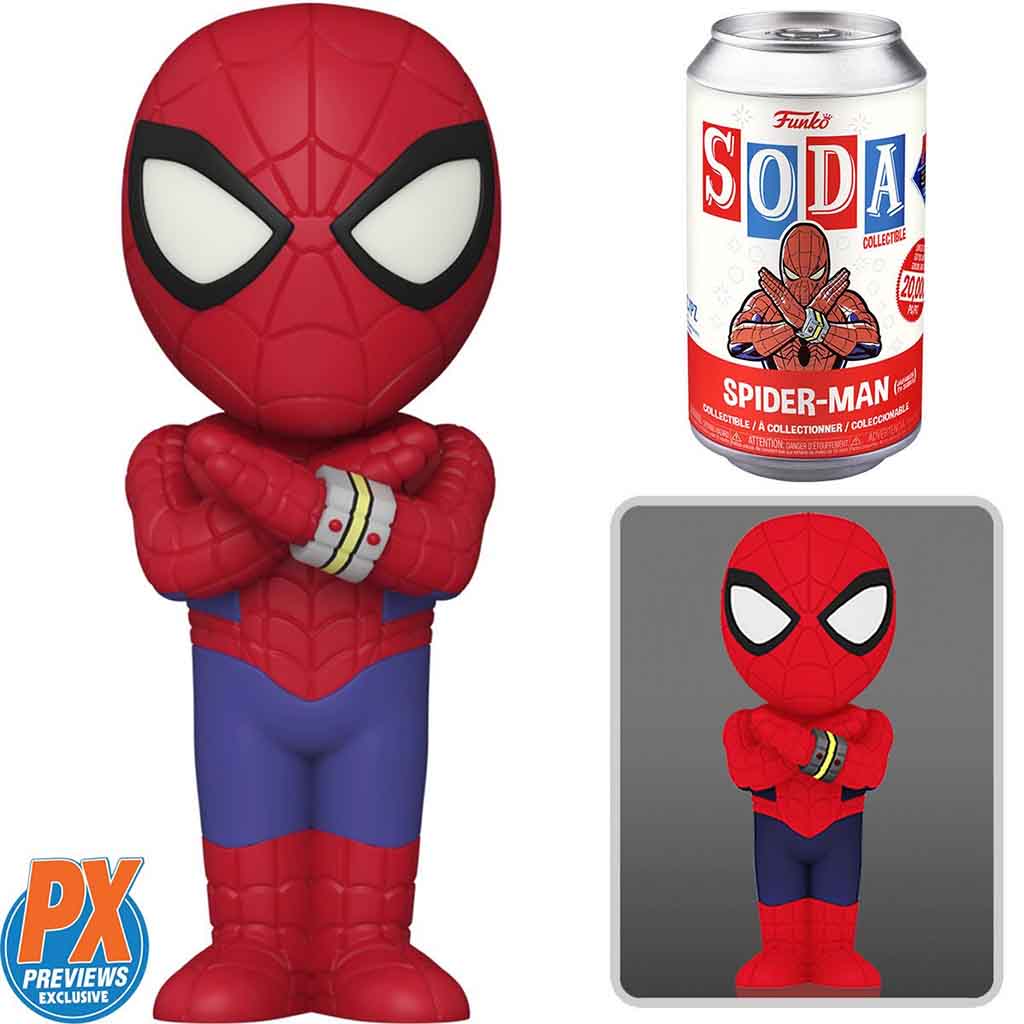 Funko Vinyl SODA: Marvel - Japanese Spider-Man - Previews Exclusive (Chance Of Chase)
