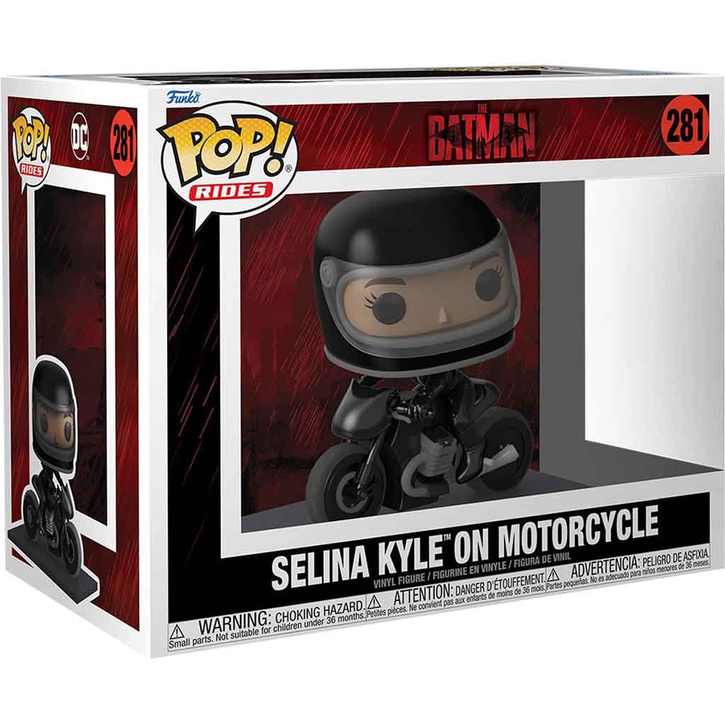 Funko POP! Rides: The Batman Selina Kyle on Motorcycle
