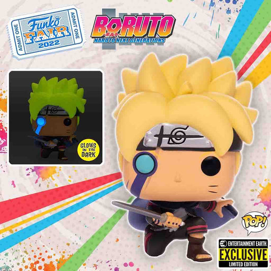 Funko Pop! Boruto with Marks Glow-in-the-Dark - Entertainment Earth Exclusive