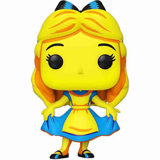 Funko Pop! Disney: Alice In Wonderland - Alice Curtsying Blacklight - Funko Shop Exclusive