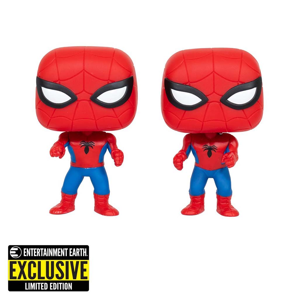 Funko Pop! Spider-Man Imposter 2-Pack – Entertainment Earth Exclusive