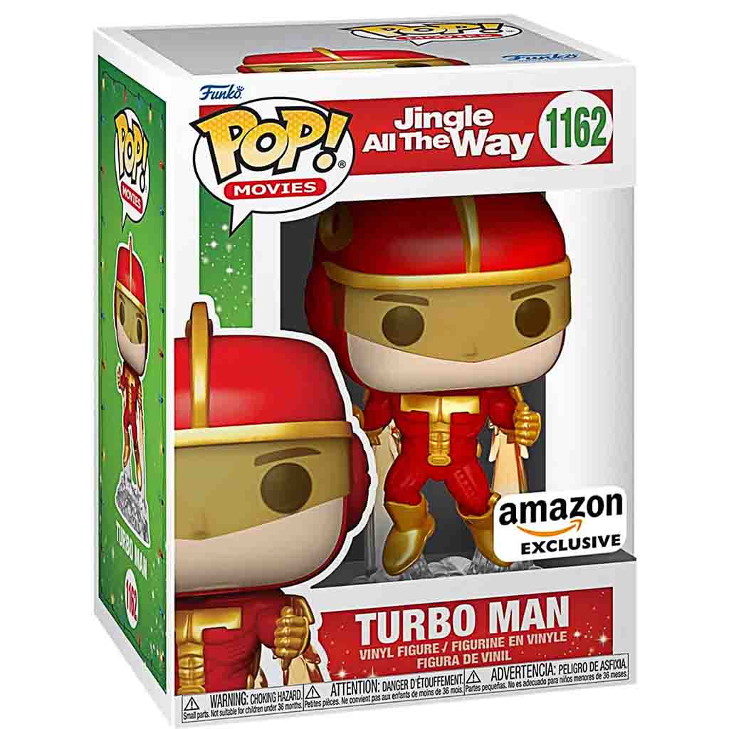 Funko Pop! Movies: Jingle All The Way - Turbo Man Flying - Amazon Exclusive
