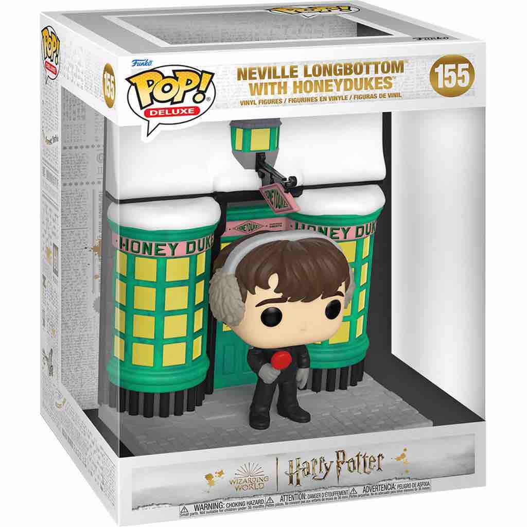 Funko Pop! Deluxe: Harry Potter: Hogsmeade - Neville Longbottom with Honeydukes
