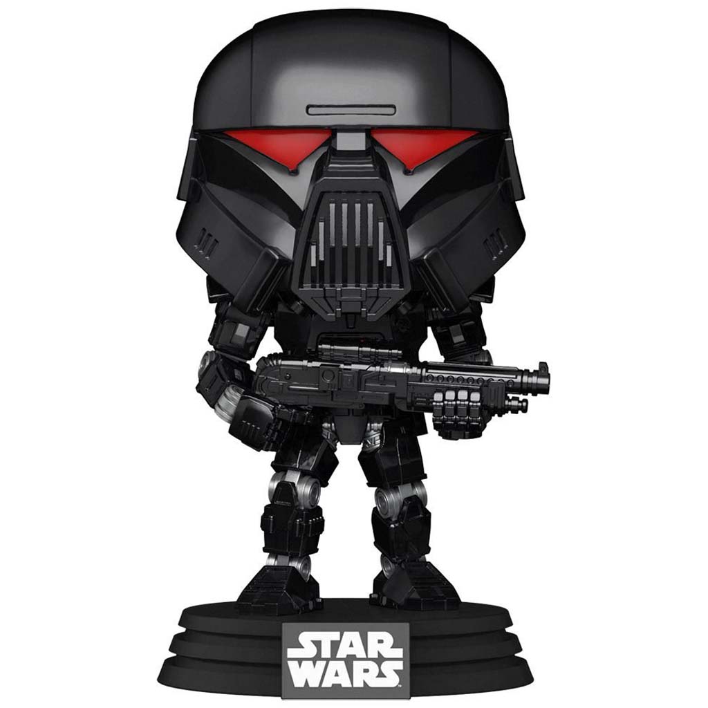 Funko Pop! Star Wars: The Mandalorian Dark Trooper (Battle)