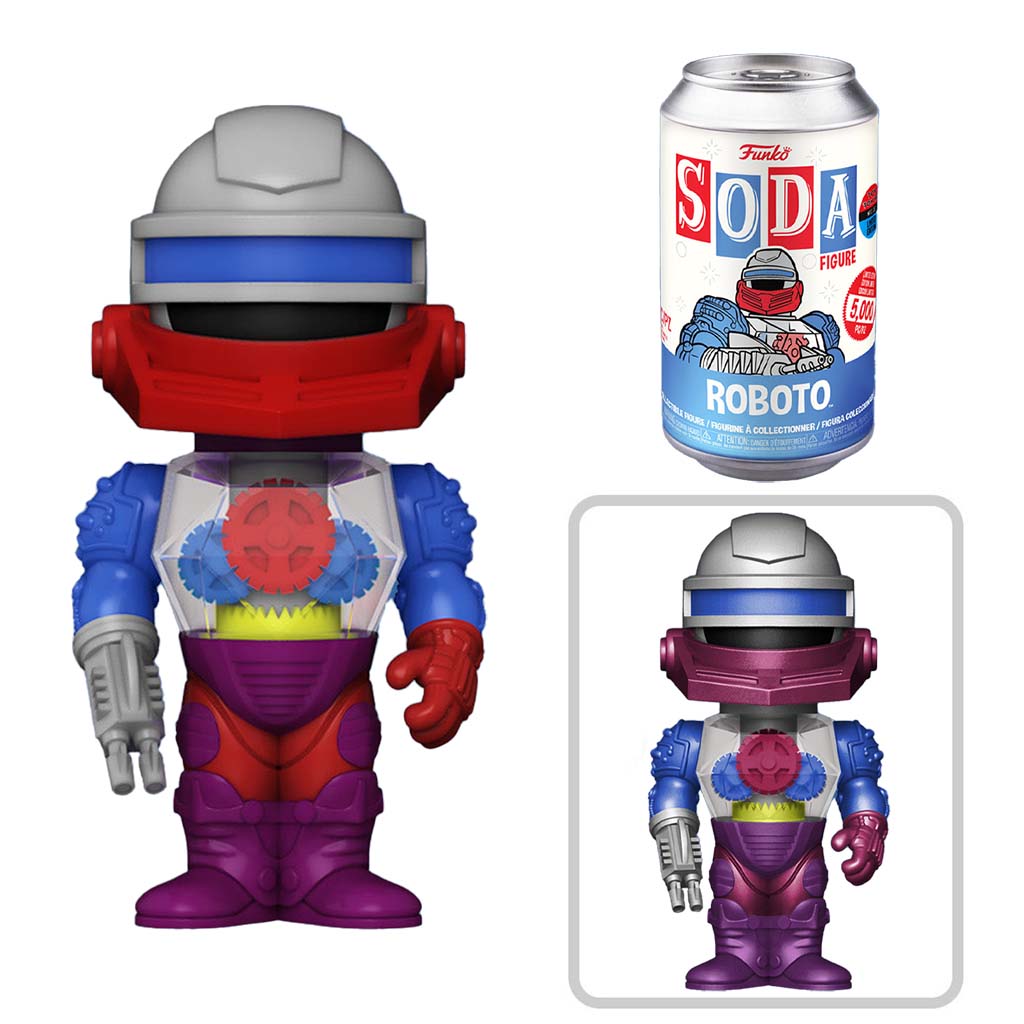 Funko Vinyl SODA: Masters Of The Universe - Roboto - Toy Tokyo Exclusive