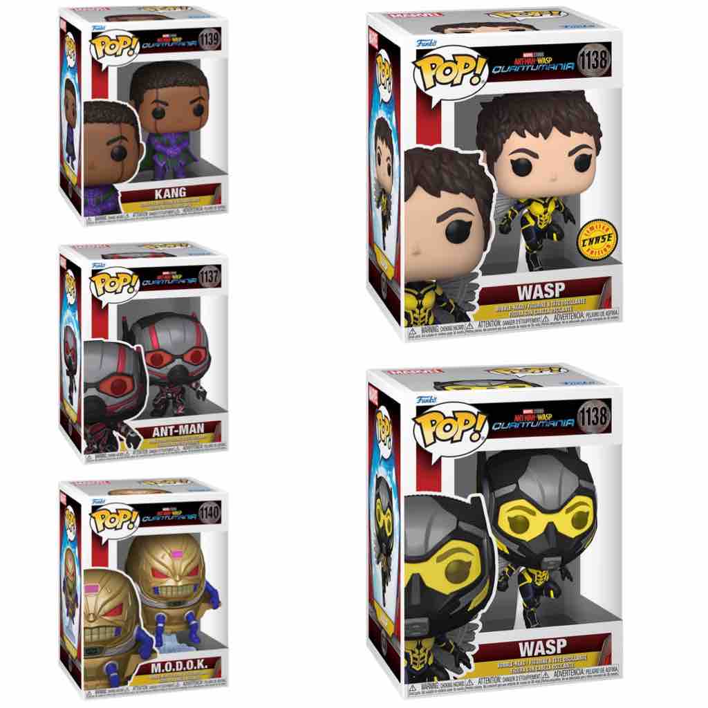 (Pre-Order) Funko Pop! Marvel: Ant-Man and the Wasp: Quantumania Bundle - Set Of 5 (Chase Version)