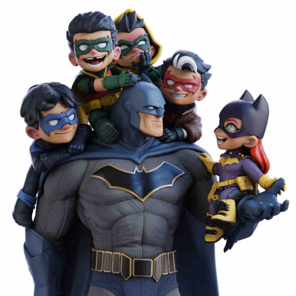 (Pre-Order) Batman Family Classic Q-Master Statue