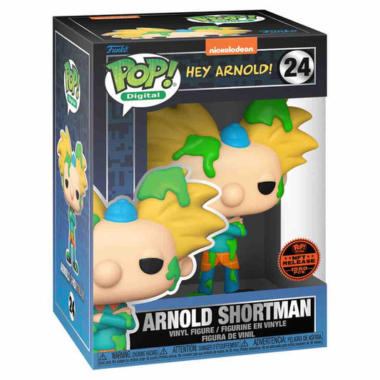 (Pre-Order) Funko Pop! Digital: Hey Arnold! - Arnold Shortman Slimed - LE 1550pcs