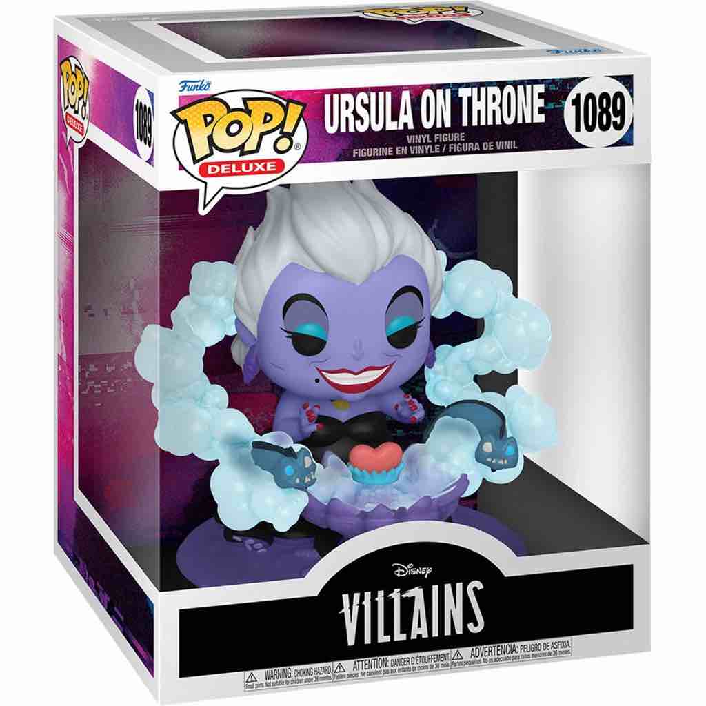 Funko Pop! Deluxe: Disney Villains Ursula on Throne