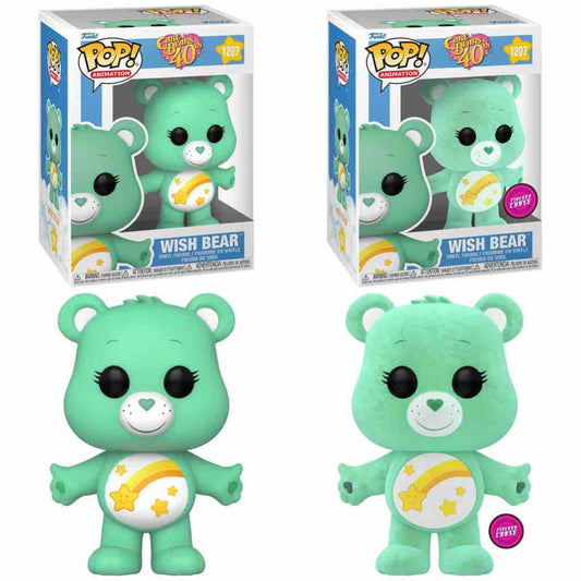 (Pre-Order) Funko Pop! Animation: Care Bears 40th Anniversary - Wish Bear (Chase Bundle)