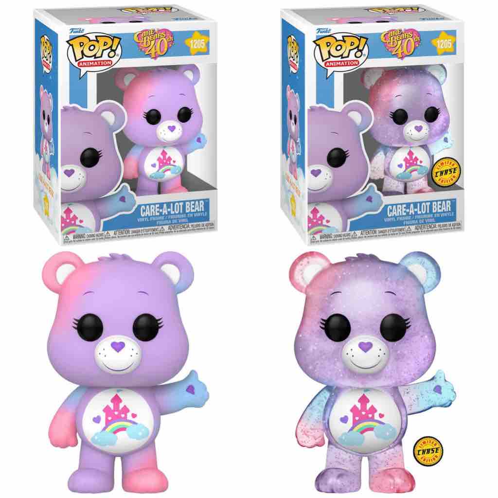 (Pre-Order) Funko Pop! Animation: Care Bears 40th Anniversary - Care-A-Lot Bear (Chase Bundle)