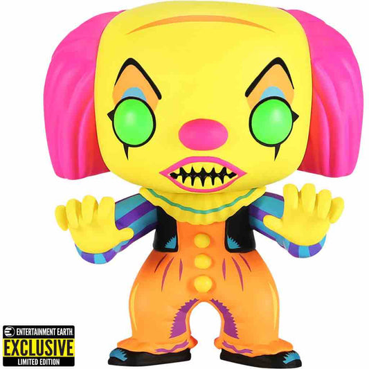 Funko Pop! Movies: IT - Pennywise Blacklight Light - Entertainment Earth Exclusive