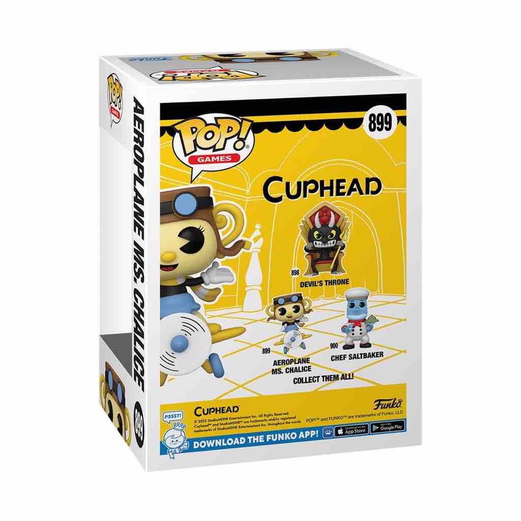 (Pre-Order) Funko Pop! Games: Cuphead - Aeroplane Ms. Chalice