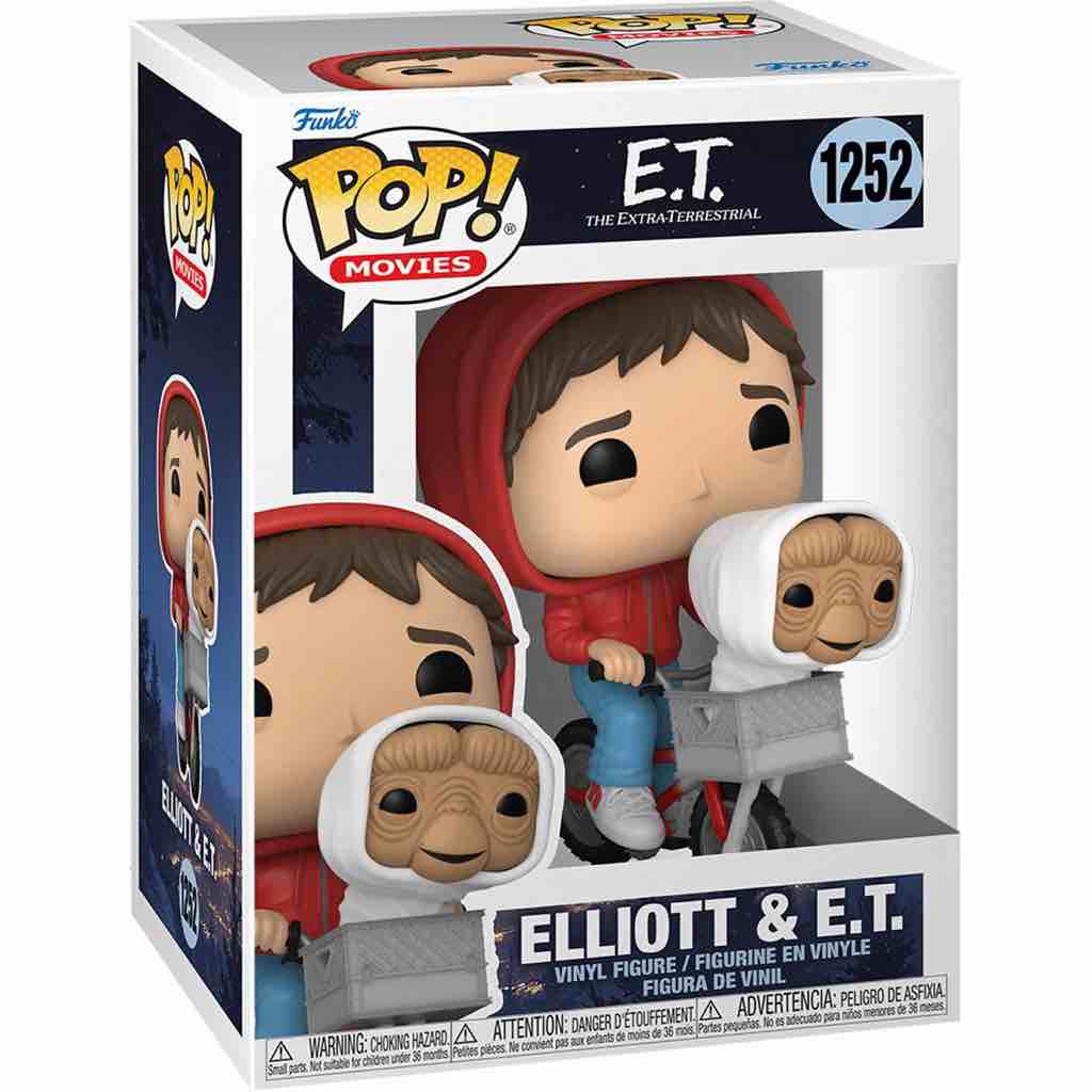 Funko Pop! Movies: E.T. - Elliot with E.T. in Basket