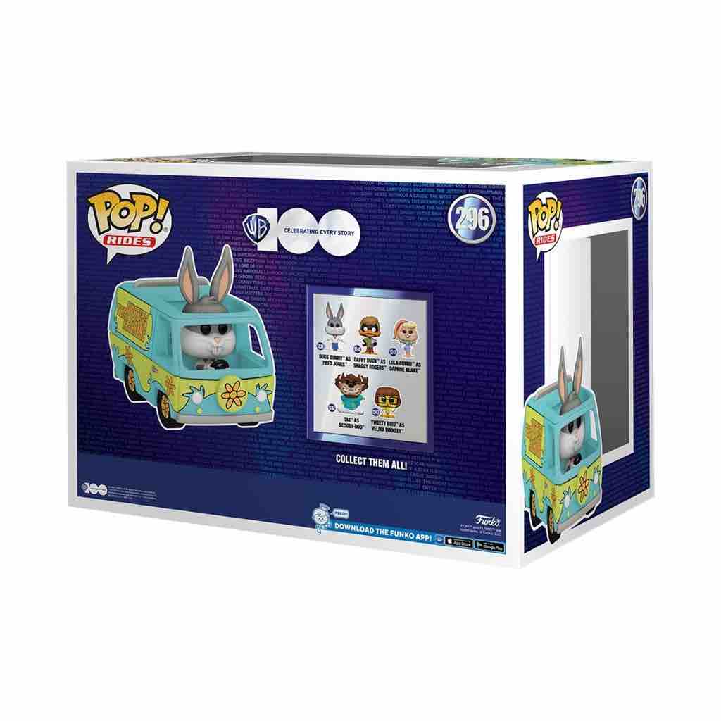 (Pre-Order) Funko Pop! Animation: WB 100th Looney Tunes x Scooby Doo - Mystery Machine with Bugs Bunny Deluxe