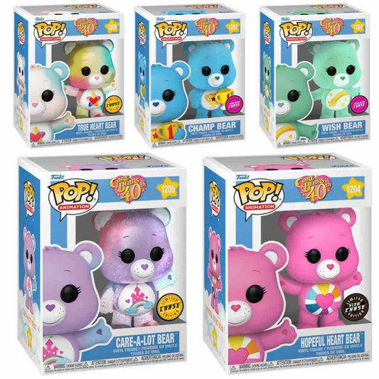 (Pre-Order) Funko Pop! Animation: Care Bears 40th Anniversary Chase Bundle - Set Of 5