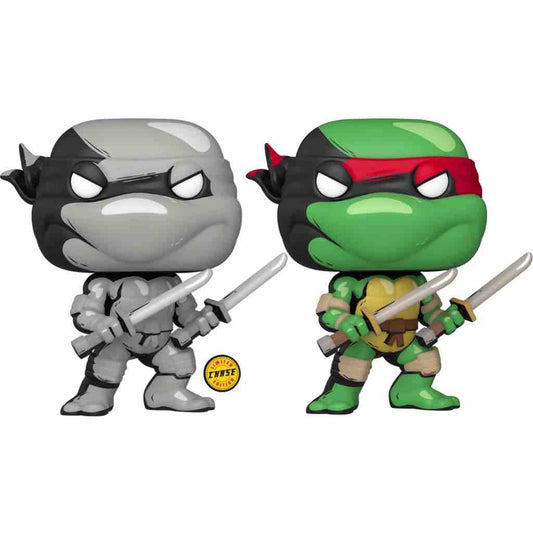Funko Pop! Comics: Teenage Mutant Ninja Turtles - Leonardo PX Exclusive (Chase Bundle)