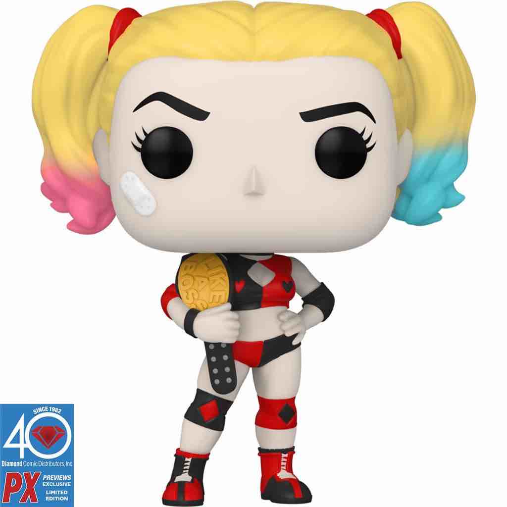 Funko Pop! Heroes: DC Harley Quinn with Belt Previews Exclusive