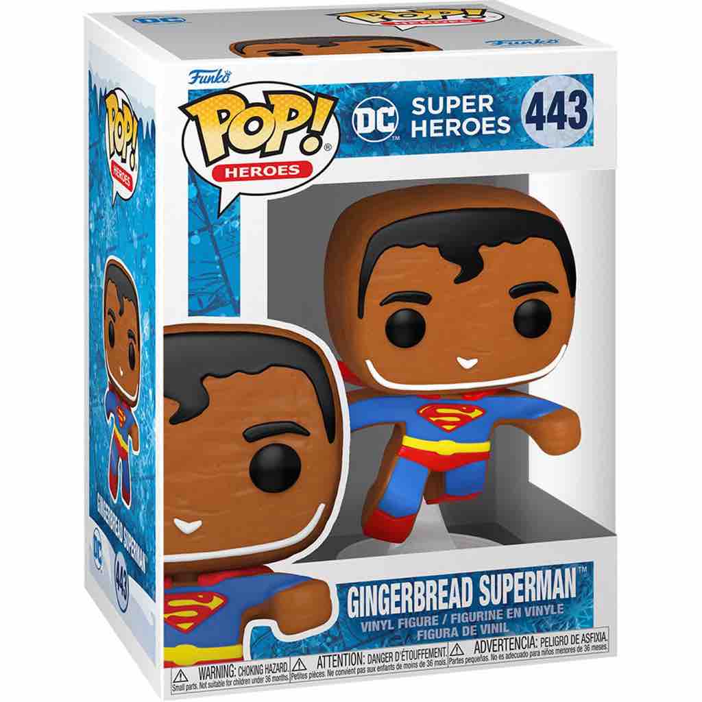 Funko Pop! Heroes: DC Super Heroes - Gingerbread Superman