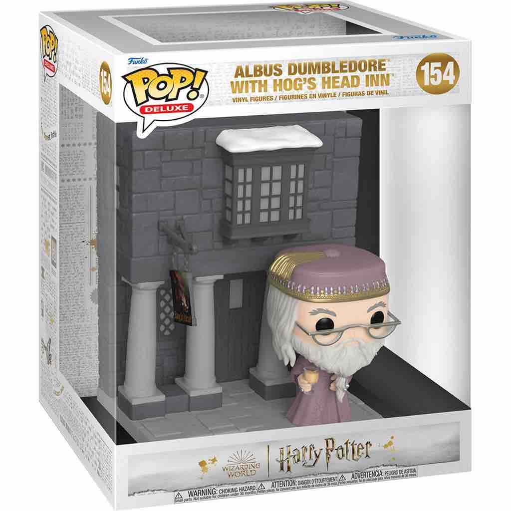 Funko Pop! Deluxe: Harry Potter: Hogsmeade - Albus Dumbledore with Hog's Head Inn