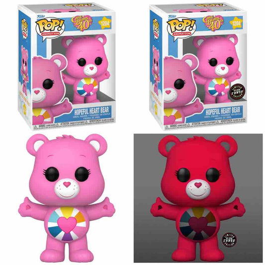 (Pre-Order) Funko Pop! Animation: Care Bears 40th Anniversary - Hopeful Heart Bear (Chase Bundle)