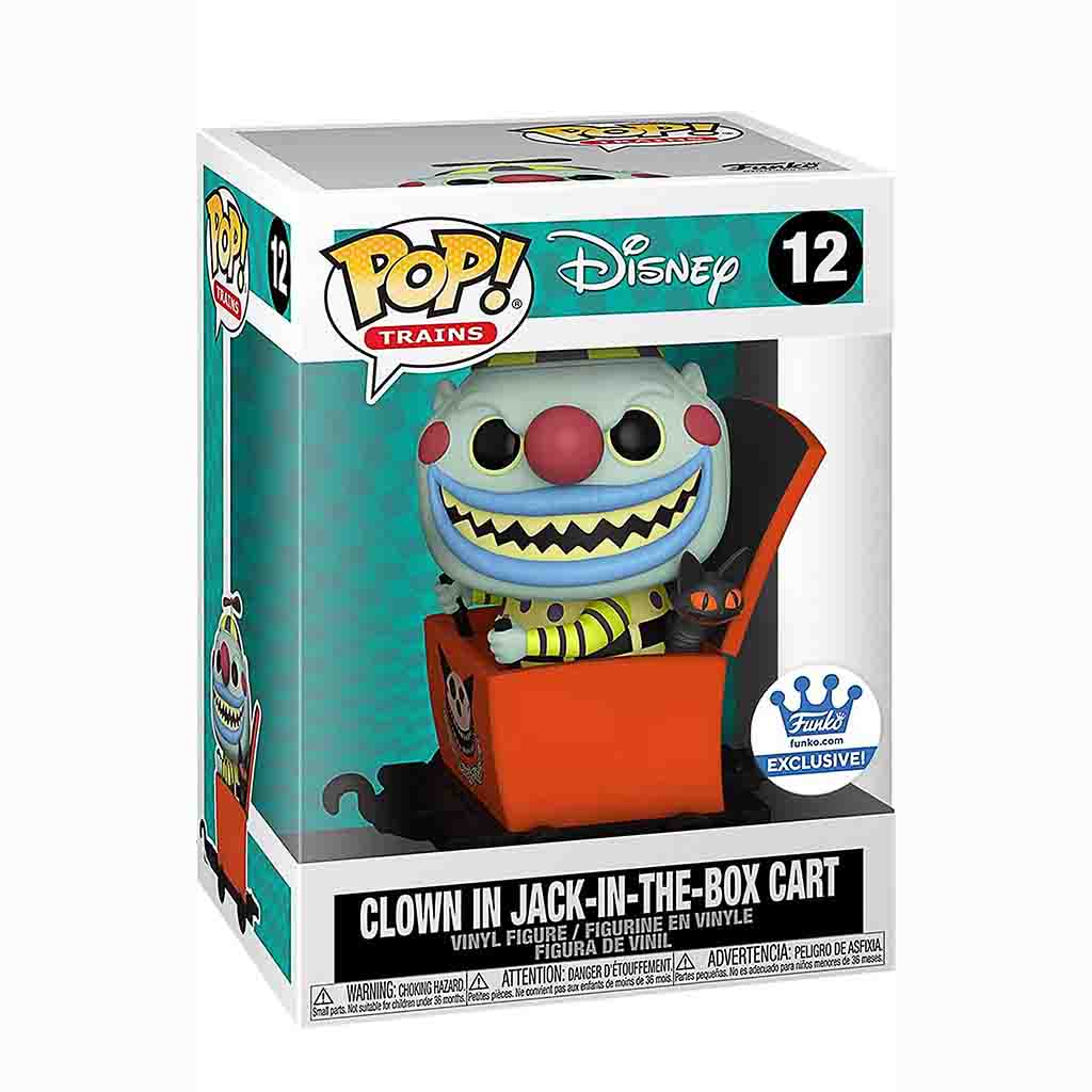 Funko Pop! Clown In Jack In The Box Cart - Funko Shop Exclusive