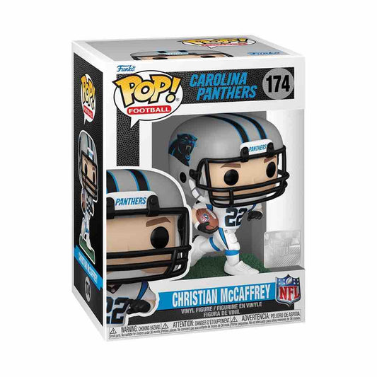 Funko Pop! NFL: Carolina Panthers - Christian McCaffrey (Away)