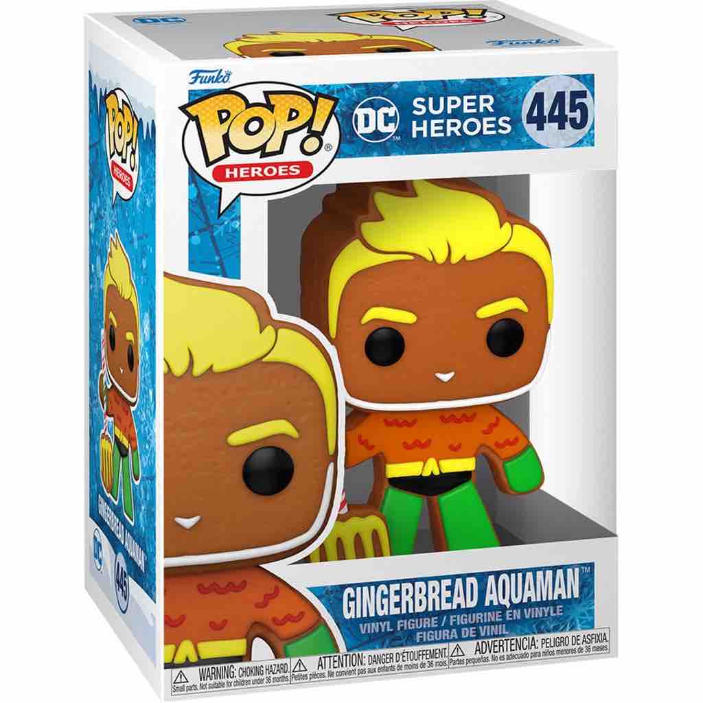 Funko Pop! Heroes: DC Super Heroes - Gingerbread Aquaman