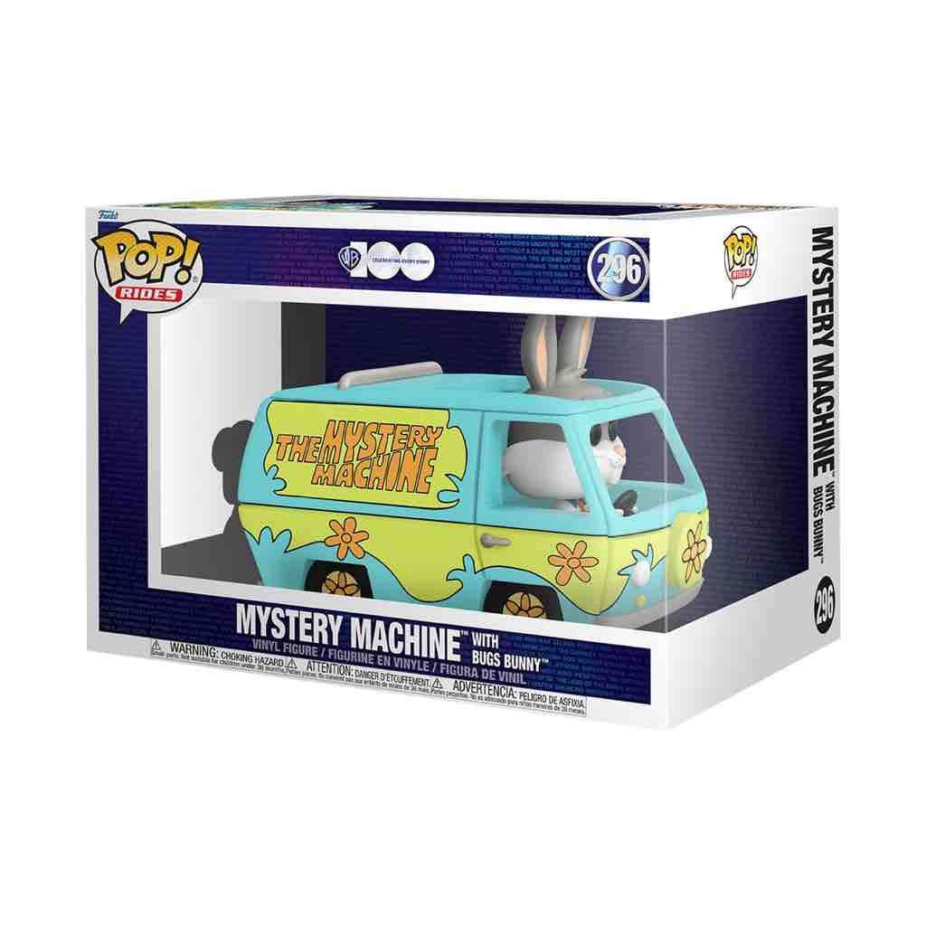 (Pre-Order) Funko Pop! Animation: WB 100th Looney Tunes x Scooby Doo - Mystery Machine with Bugs Bunny Deluxe