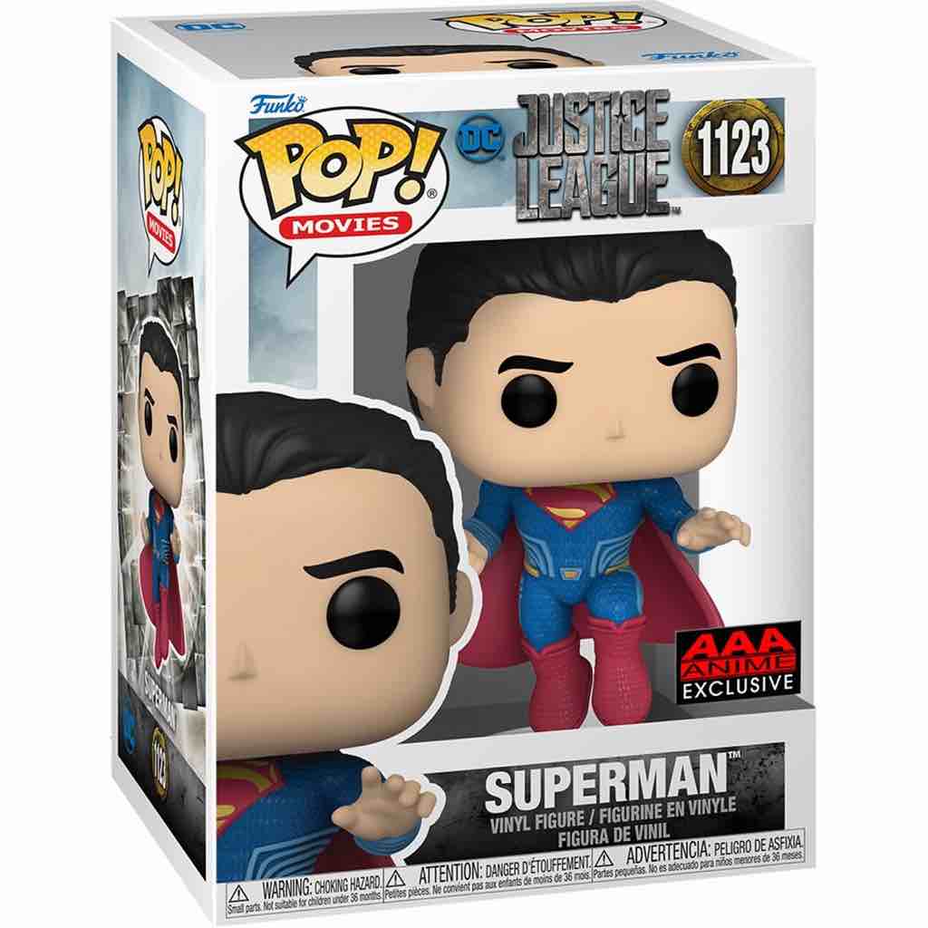 Funko Pop! Movies: Justice League - Superman - AAA Anime Exclusive (COMMON)