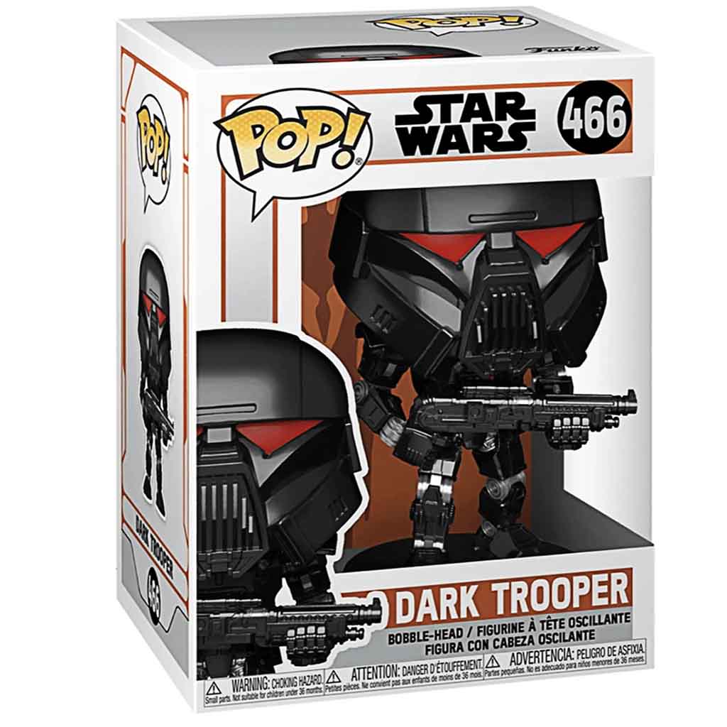 Funko Pop! Star Wars: The Mandalorian Dark Trooper (Battle)