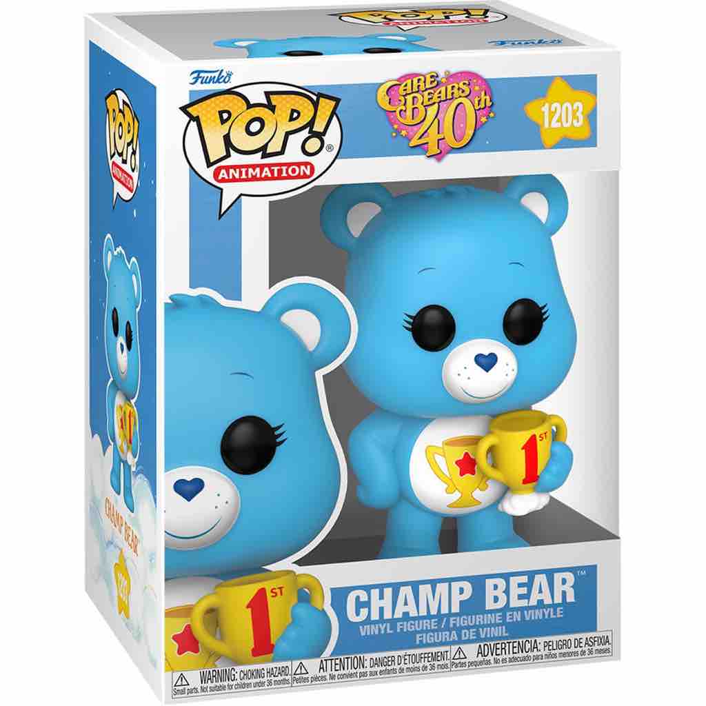 (Pre-Order) Funko Pop! Animation: Care Bears 40th Anniversary - Champ Bear (Common)