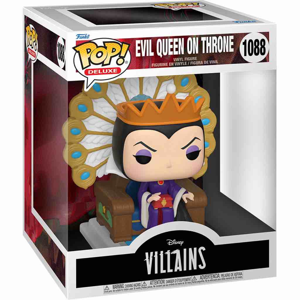 Funko Pop! Deluxe: Villains - Evil Queen on Throne