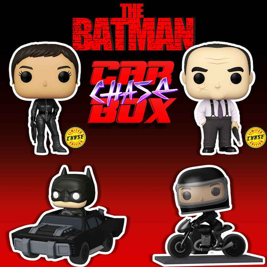 The Batman Car CHASE Box Of Pops