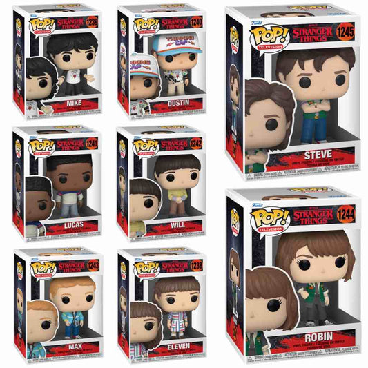 Funko Pop! TV: Stranger Things Season 4 Bundle - Set of 8