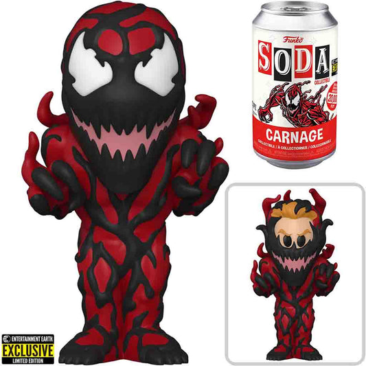 Funko Vinyl SODA: Marvel - Carnage - Entertainment Earth Exclusive