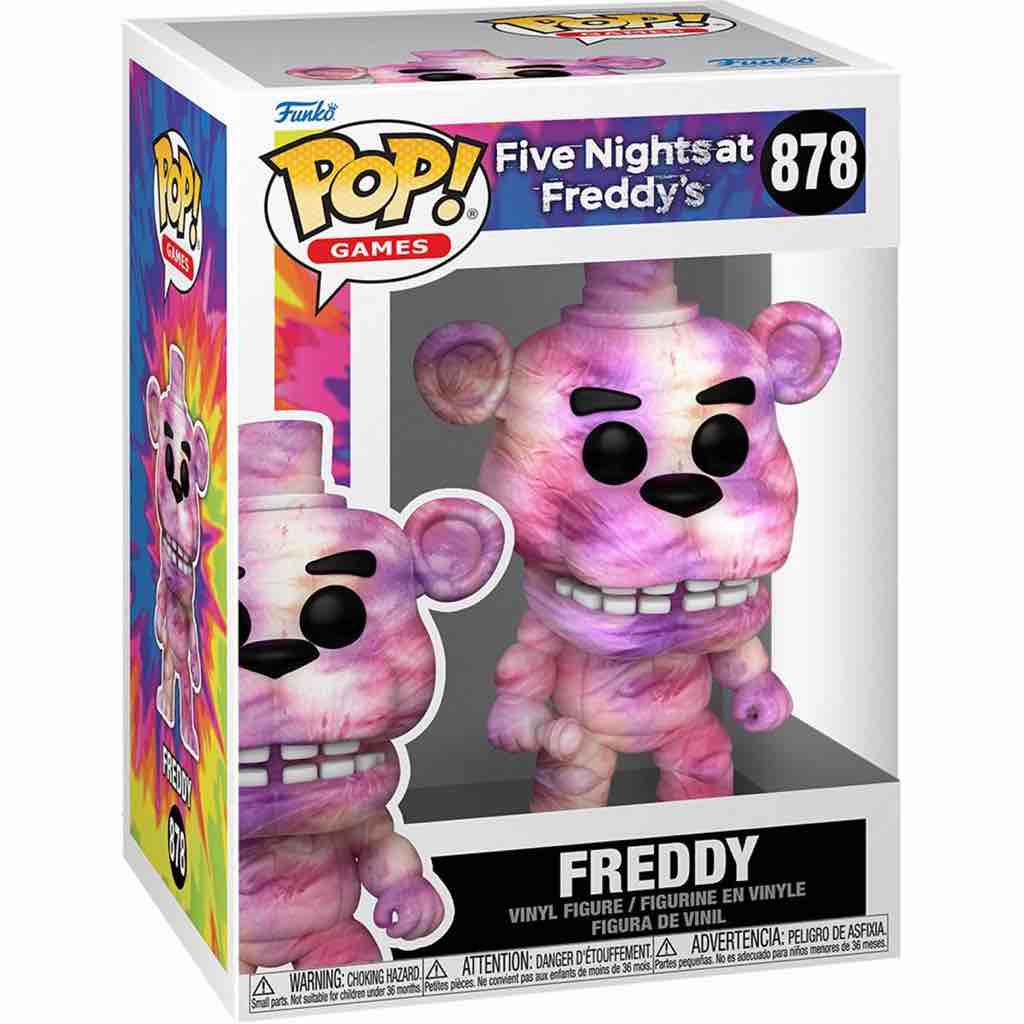 Funko Pop! Games: Five Nights at Freddy's - Tie-Dye Freddy – Box