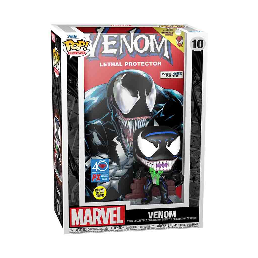 Pop! Comic Cover: Marvel Venom Lethal Protector Glow in The Dark Previews Exclusive